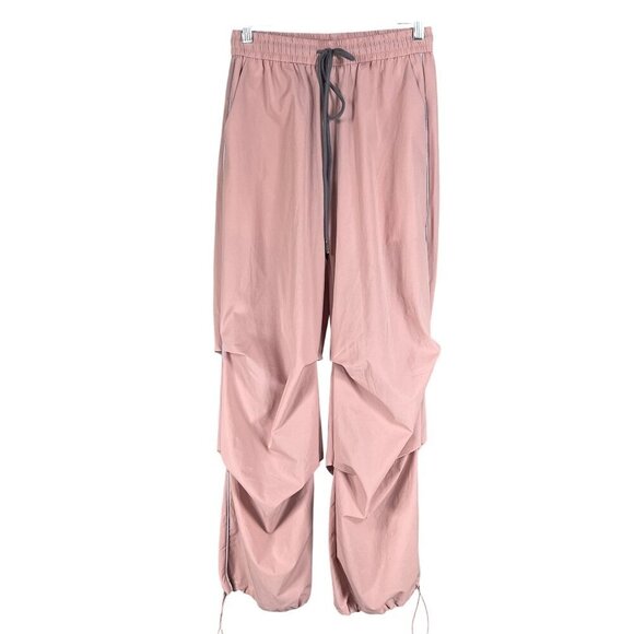 Bakyarder NWT Womens M Parachute Y2K Pants Baggy Pink Joggers Gorpcore Hip Hop - Picture 3 of 16